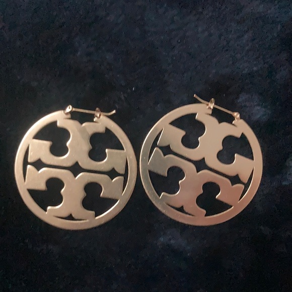 Tory Burch Gold Earrings - Picture 1 of 4